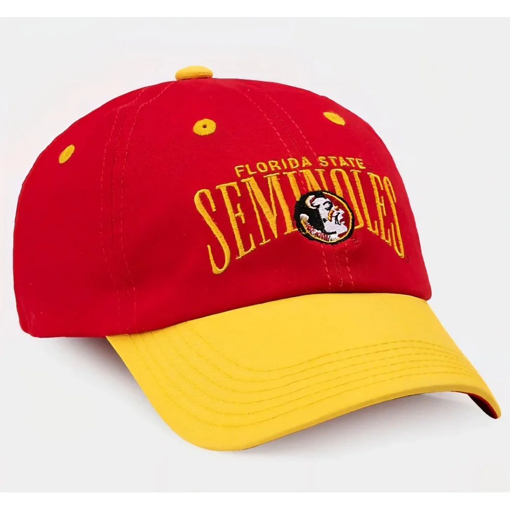 Homefield Florida State Seminoles Hat Red Gold‎ Chief Osceola Adjustable Cap FSU